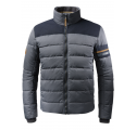 Doudoune imperméable homme TROMSO Gris/Bleu