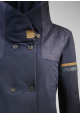 MANTEAU CITY WOOL marine