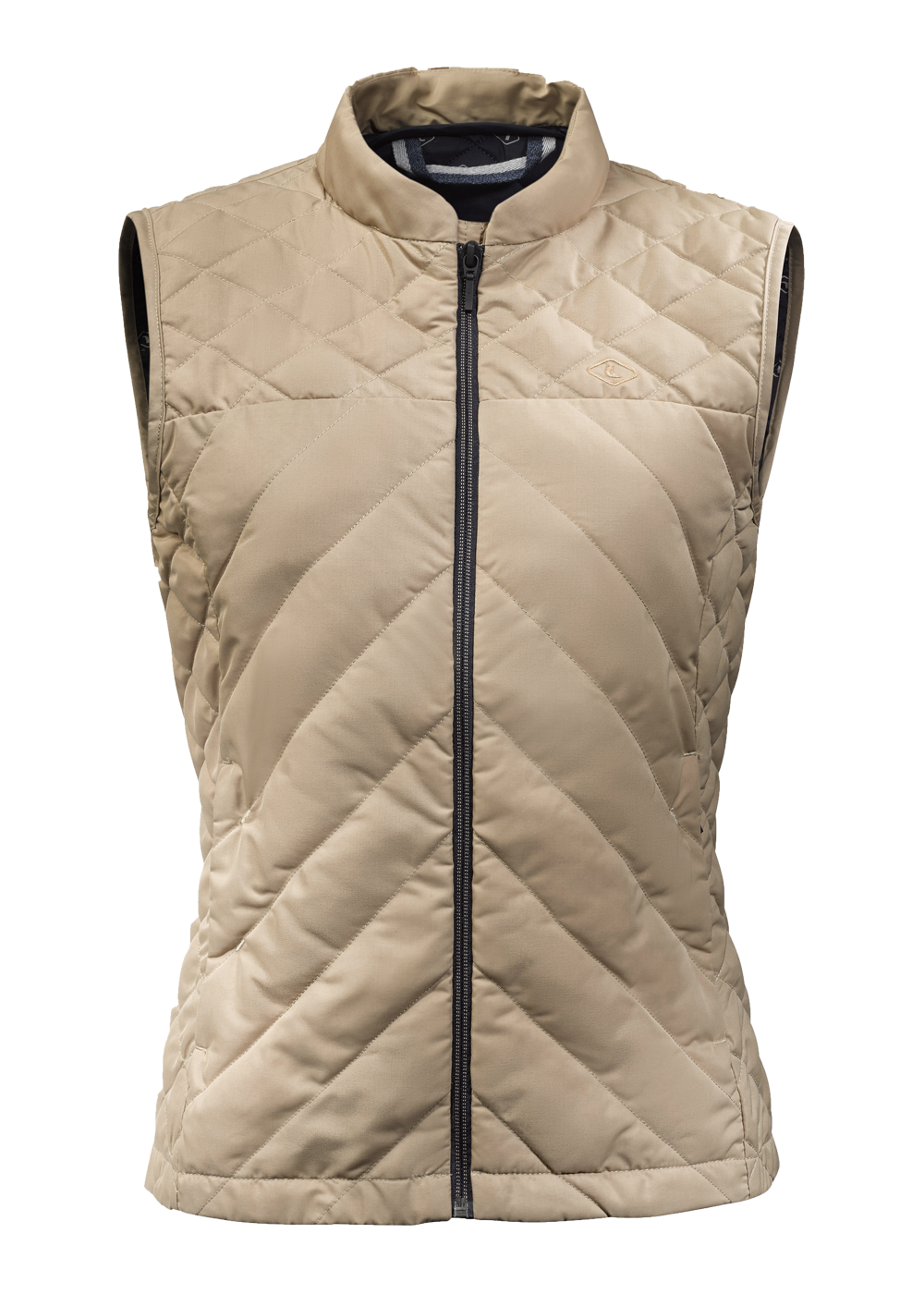 gilet sans manche femme doré