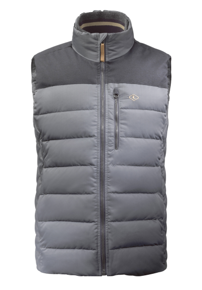 GILET REKVIK gris/bleu