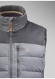 GILET REKVIK gris/bleu